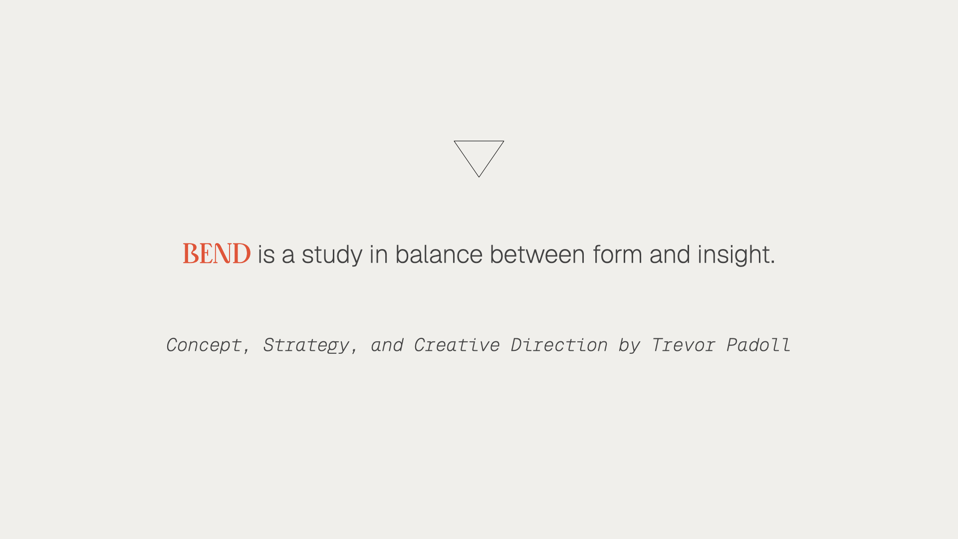 BEND Furnishings concept slide 3